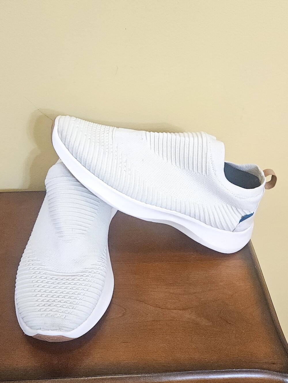 Vessi Everyday Move Slip-Ons in the Polar White Size 11